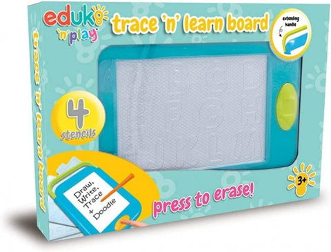 Trace And Learn Board - Magnetic Writing & Drawing for Kids-Arts & Crafts, Drawing & Easels, Early Arts & Crafts, Early Years Literacy, Early Years Travel Toys, eduk8, Gifts For 3-5 Years Old, Handwriting, Learn Alphabet & Phonics, Primary Arts & Crafts, Primary Literacy, Primary Travel Games & Toys-Learning SPACE