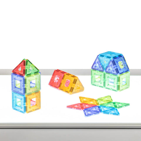 Translucent KinderMag Starter Set-Engineering & Construction, Gifts For 1 Year Olds, Light Box Accessories, Polydron, S.T.E.M-Learning SPACE