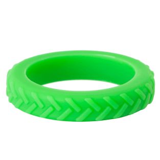 Treads Child Bangle - Sensory Chewy Accessory-Stress Relief Toys-AllSensory, Autism, Chewigem, Fidget, Helps With, Neuro Diversity, Oral Motor & Chewing Skills, Sensory Seeking-Green-Learning SPACE