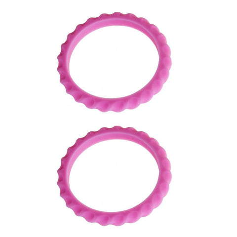 Twister Bangle - Chew Fidget (2 Pack)-Stress Relief Toys-AllSensory, Autism, Chewigem, Chewing, Fidget, Helps With, Neuro Diversity, Oral Motor & Chewing Skills, Sensory Processing Disorder-Learning SPACE