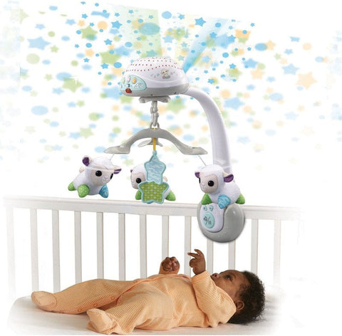 VTech Lullaby Lambs Mobile-AllSensory, Autism, Baby & Toddler Gifts, Baby Musical Toys, Baby Sensory Toys, Calmer Classrooms, Gifts for 0-3 Months, Gifts For 3-6 Months, Gifts For 6-12 Months Old, Helps With, Music, Neuro Diversity, Sleep Issues, VTech-Learning SPACE