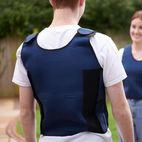 Weighted Compression Vest-AllSensory, Autism, Calming and Relaxation, Helps With, Matrix Group, Neuro Diversity, Proprioceptive, Sensory Direct Toys and Equipment, Sensory Seeking, Teen Sensory Weighted & Deep Pressure, Teenage & Adult Sensory Gifts, Weighted & Deep Pressure-Learning SPACE