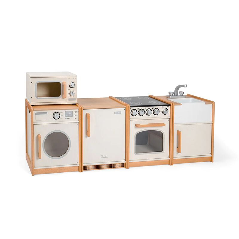White Play Kitchen Bundle-Cosy Direct, Kitchens & Shops & School, Play Kitchen-Learning SPACE