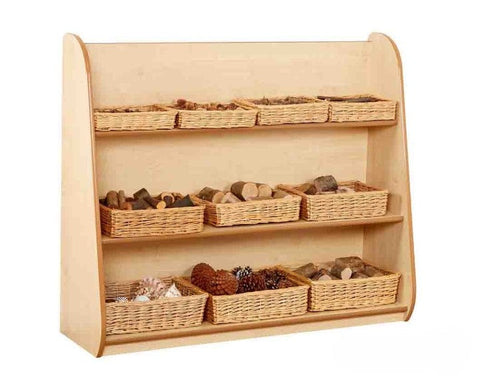 Wide Free Standing Shelving Unit-Cosy Direct, Shelves, Storage-Learning SPACE