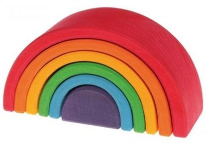 Wooden Rainbow Stacking Arches - Great for Montessori and Nurture Rooms-Baby Maths, Baby Wooden Toys, Early Years Maths, Engineering & Construction, Nurture Room, Primary Maths, Rainbow Theme Sensory Room, S.T.E.M, Stacking Toys & Sorting Toys, Stock, TickiT-Learning SPACE