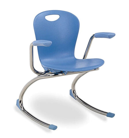 ZUMA® Rocker Chair with Arms - Large-Additional Need, Calming and Relaxation, Gross Motor and Balance Skills, Helps With, Movement Chairs & Accessories, Nurture Room, Seating, Stock-Blue-Learning SPACE