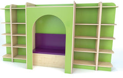 KubbyClass® Reading Nook - Set E-Furniture, Library Furniture, Nooks, Nooks dens & Reading Areas, Willowbrook-Learning SPACE