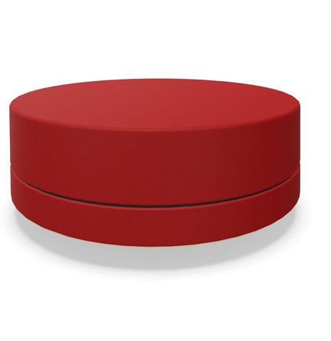 BuzziBalance - Sound Absorbent Rocking Pouffe-Buzzi Space, Movement Chairs & Accessories, Rocking, Seating-Large-Red - TRCS 4207-Learning SPACE