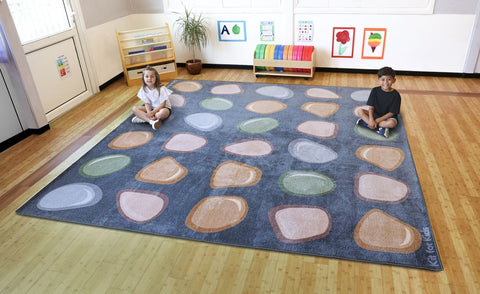 Natural World™ Placement 3x3m Carpet-Kit For Kids, Mats & Rugs, Nature Sensory Room, Neutral Colour, Placement Carpets, Rugs, Square-Learning SPACE
