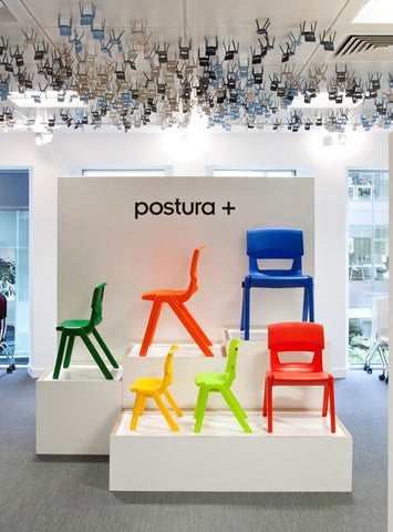 Postura+ One Piece Chair (Ages 11-13)-Classroom Chairs, Modular Seating, Seating-Learning SPACE
