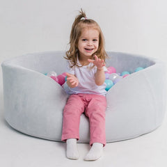 Round Felt Ball Pit-AllSensory, Baby Sensory Toys, Ball Pits, Down Syndrome, Playmats & Baby Gyms-Learning SPACE