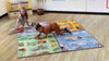 Small World Road Map Indoor/Outdoor Carpet Set of 4-Kit For Kids, Mats & Rugs, Rugs, Small World, Square-Learning SPACE