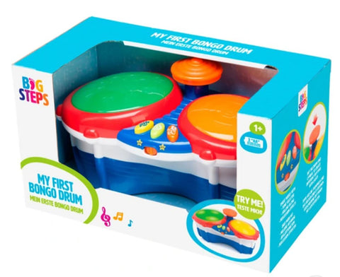 Switch Adapted Toy - Bongo Drums-Baby Musical Toys, Switches & Switch Adapted Toys-Learning SPACE